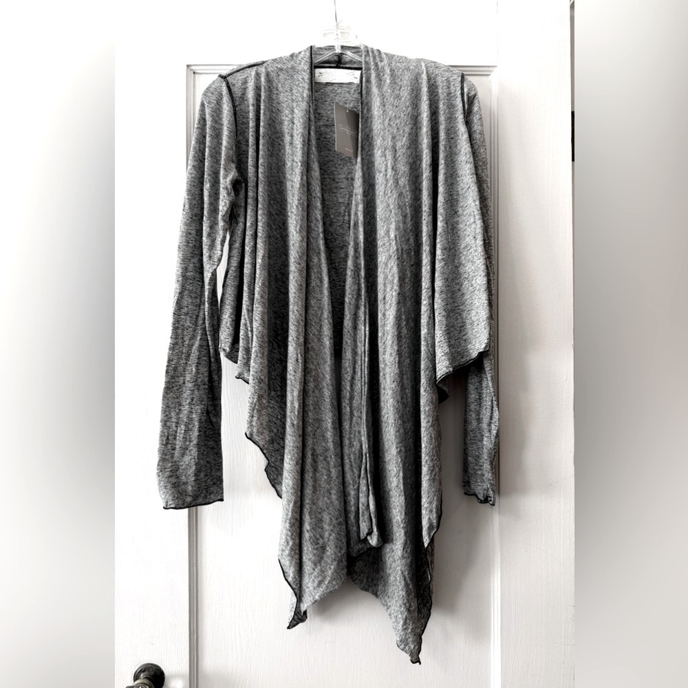 Anthropologie | Velvet by Graham & Spencer Draped Waterfall Cardigan - Size M